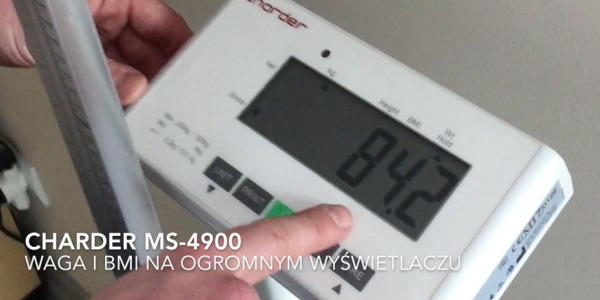 Waga Medyczna Charder MS-4900 ważenie i obliczanie BMI