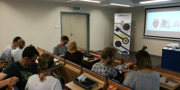 Studenckie warsztaty z askutacji - jak zawsze sala pełna!
