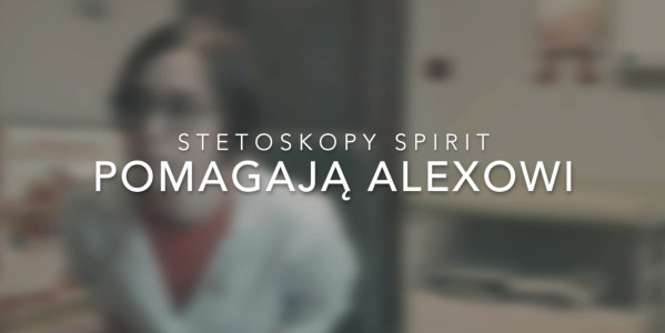 Stetoskopy SPIRIT pomagają ALEXOWI wygrać z SMA